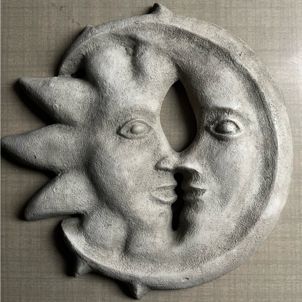 Vintage Sun/ Moon Wall Hanging